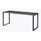 Hirsh Commercial Desks, 29.5 in D X 29.9 in H, 59 in W X Steel, Black / Weathered Charcoal 23987 - alternate 3